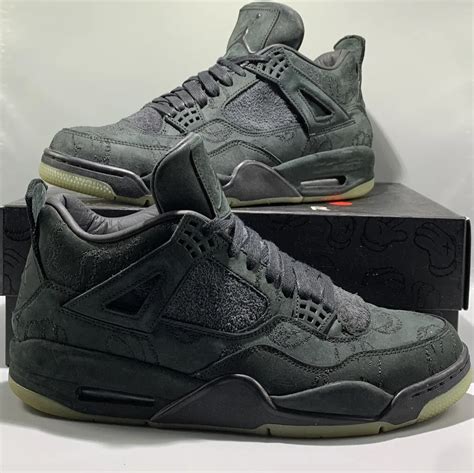 fake nike air jordans retro 4 kaws black|jordan 4 x kaws fake.